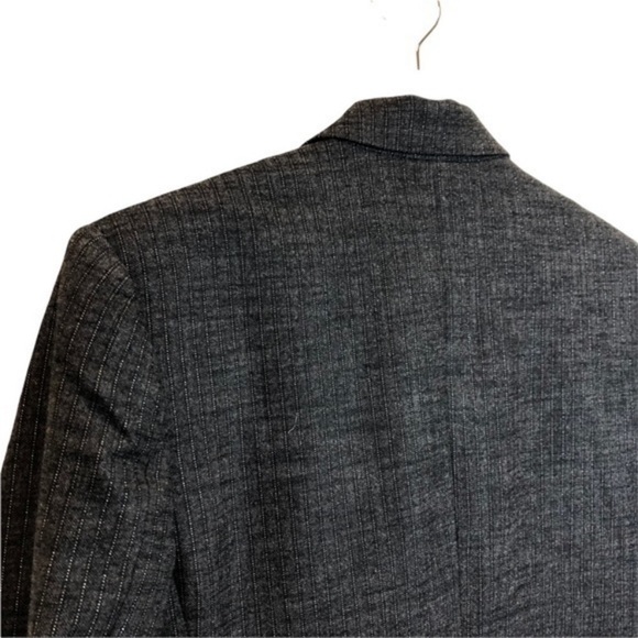NEW A.L.C Gray Chadwick Oversized Pinstripe Blazer - Picture 14 of 15